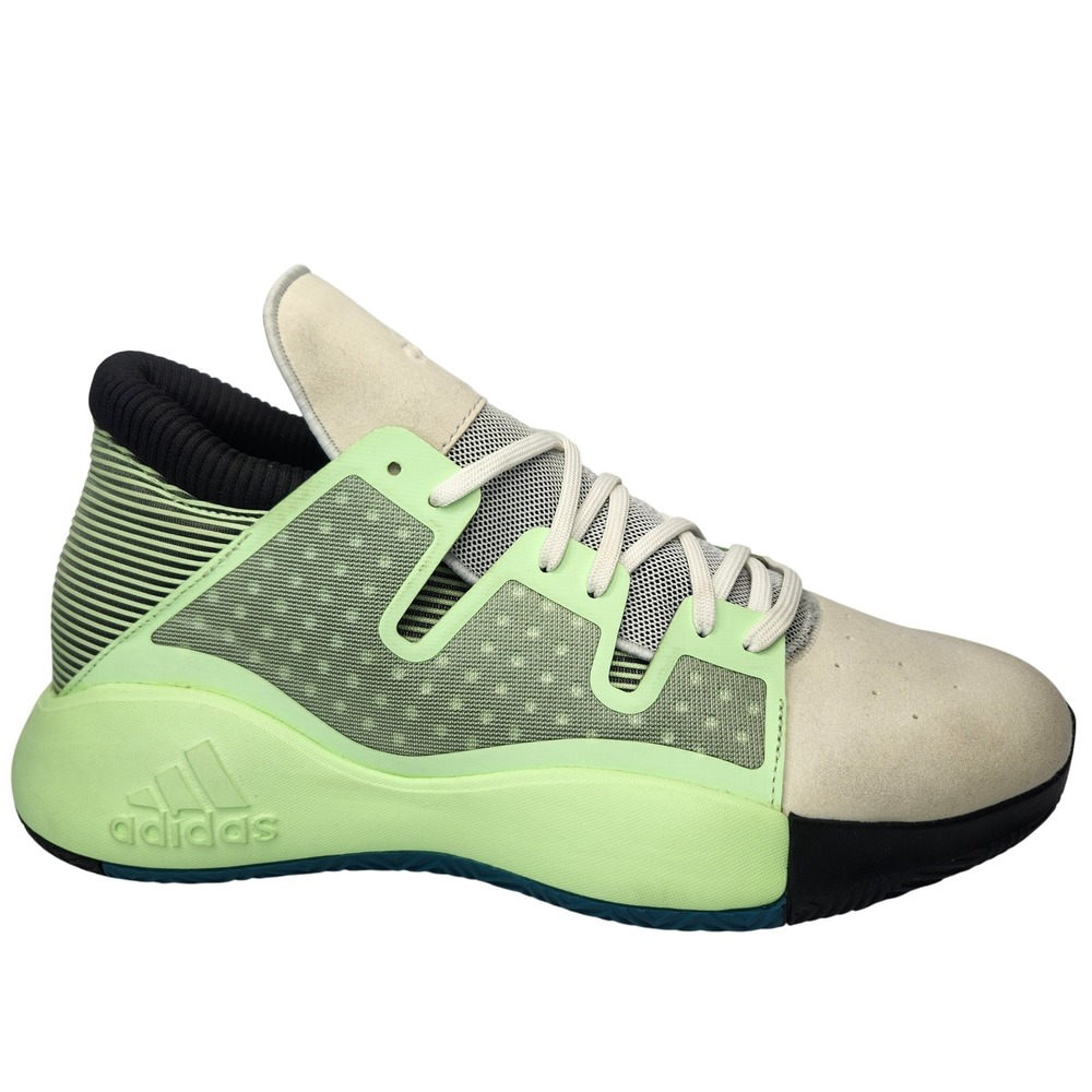Adidas Pro Vision‎ Shoes Men's 12 Glow Green Basketball Hareden Street G26217.